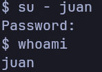 Conexión como juan