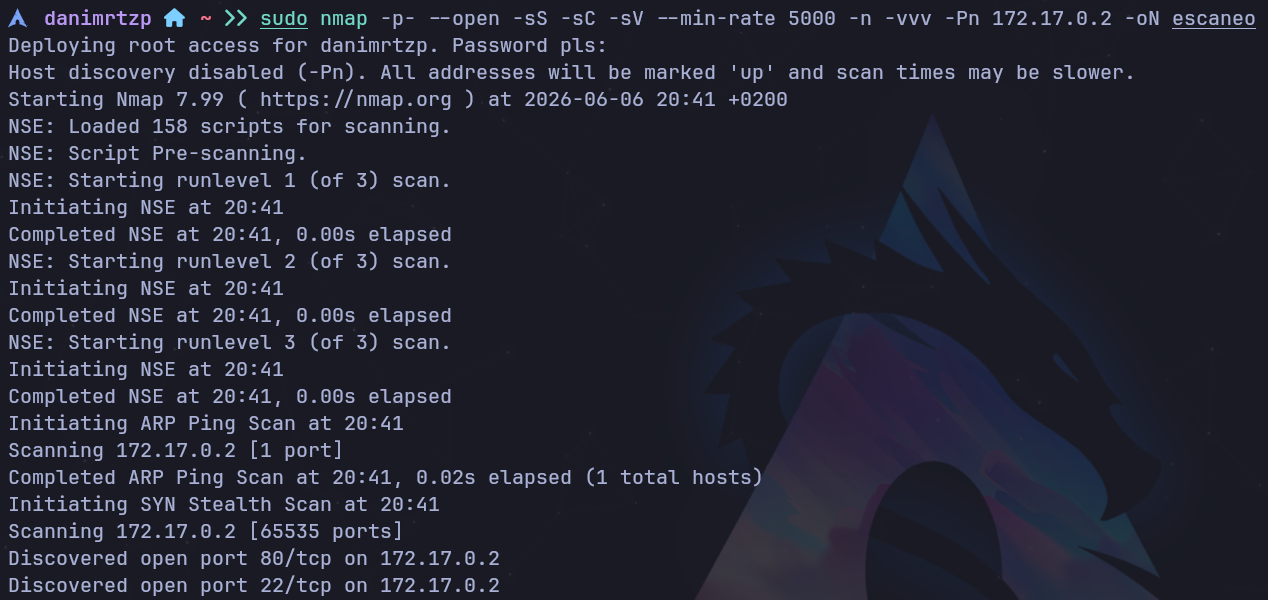 Escaneo Nmap